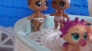 3 ФОНТАНА для малышей кукол ЛОЛ LOL сюрприз в детском садике мультики с куклами ДАРИНЕЛКА