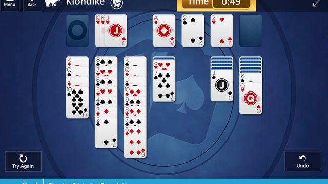 Star Club\Klondike\Hard II: Play the 9♠ to the Foundation смотреть онлайн