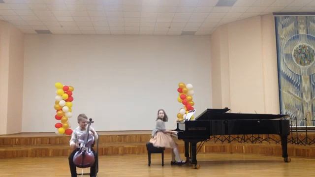 Шамардин Федор (виолончель), Шамардина Полина (фортепиано) смотреть онлайн