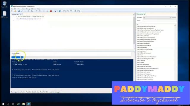 Install PowerShell ISE Using PowerShell смотреть онлайн