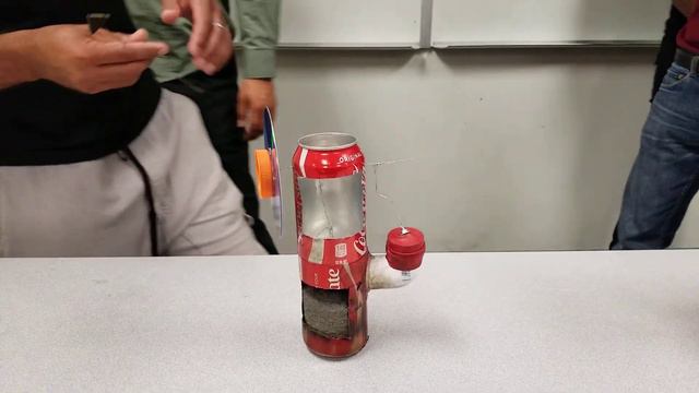 ELAC - GE 101 Professor Artin Davidian Stirling engine project (Tilted Team) смотреть онлайн