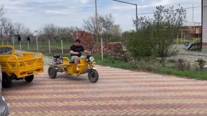 Подключили генератор к трициклу Antrike