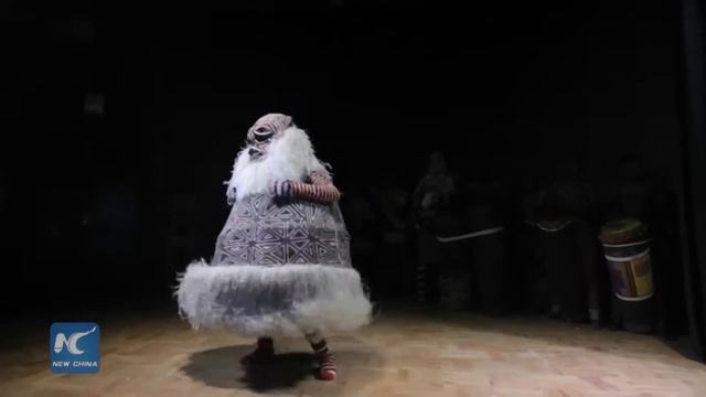 RAW:Unique African Mask Dance At A Glance