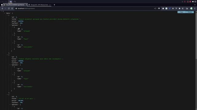 Découverte de Laravel 10 : API Resource смотреть онлайн