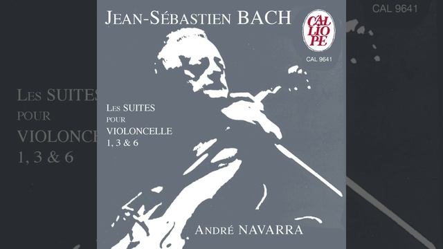 Cello Suite No. 3 in C Major, BWV 1009: II. Allemande смотреть онлайн