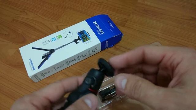 Распаковка мини-штатив Benro MK10 с aliexpress от 05.05.2019 смотреть онлайн