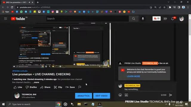 Live promotion + LIVE CHANNEL CHECKING смотреть онлайн