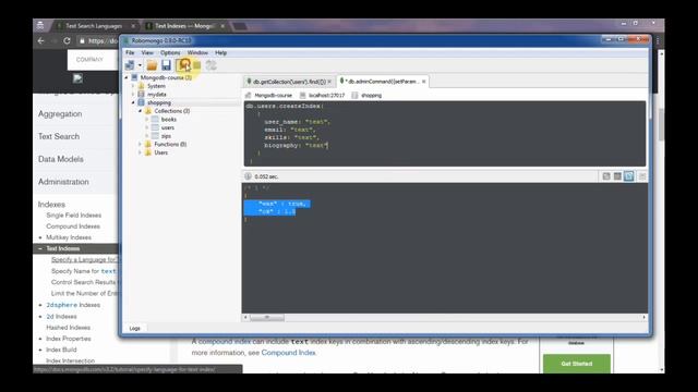 Text Indexes trong MongoDB (Bài 12.1) смотреть онлайн