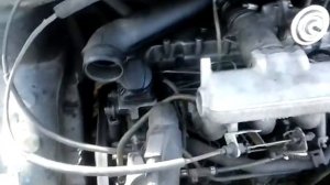 Mercedes vito w638 ОМ601 2.3турбо, мотор в работе!