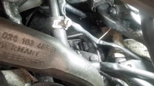 Выставляем метки для замены ремня ГРМ НА 1.9 ТДИ АФН АУДИ