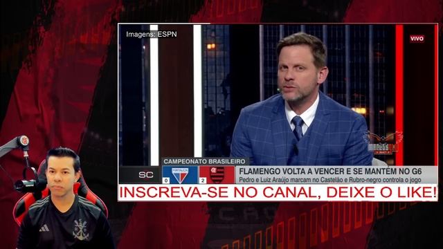 ANÁLISE: FORTALEZA 0x2 FLAMENGO CAMPEONATO BRASILEIRO смотреть онлайн