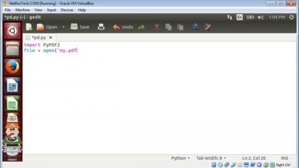 Installing PIP And PyPDF2 To Read PDF File With Python On Ubuntu Linux By Asim Iqbal