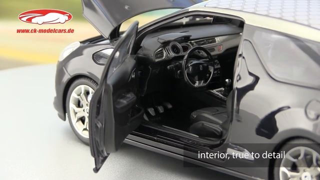 ck-modelcars-video: Citroen DS3 Cabriolet Baujahr 2012 schwarz/grau Norev смотреть онлайн