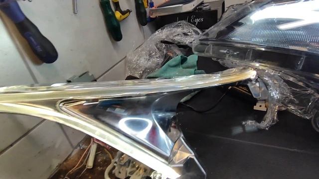 Lampy Do Toyota Avensis T27 T29 Full LED - Regeneracja Reflektorów . Wymiana LED DRL #warsztat