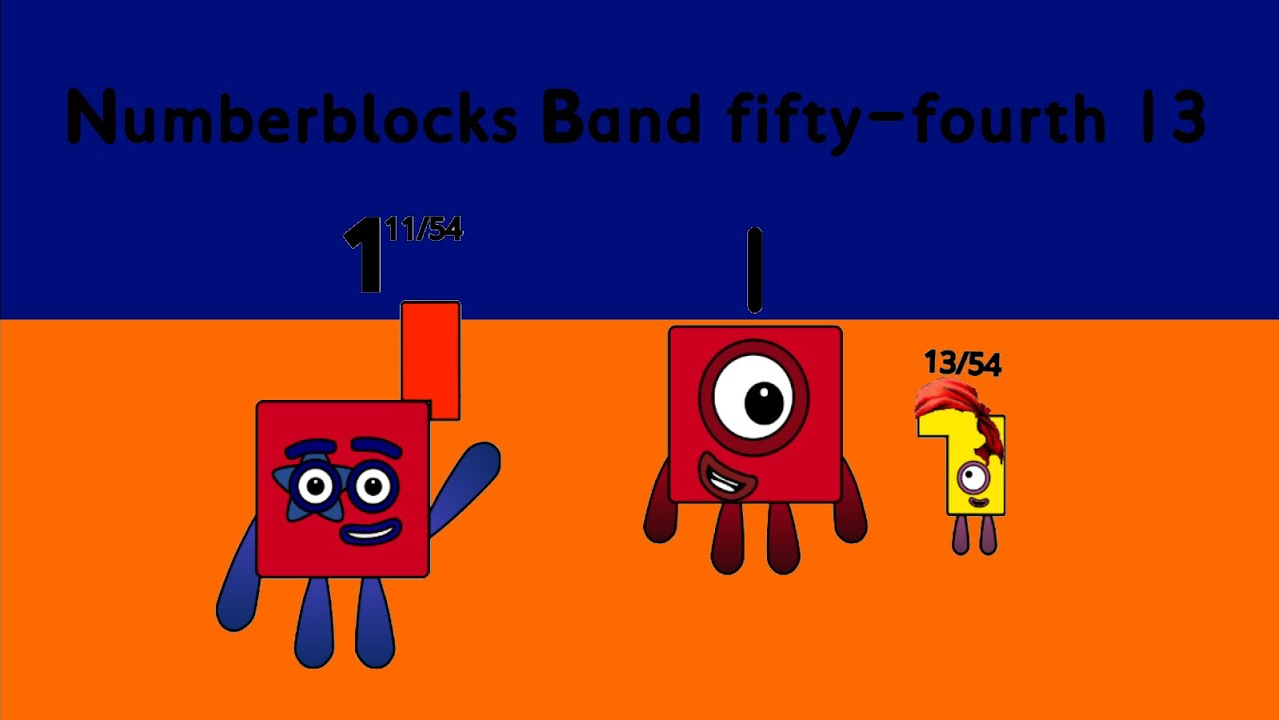 Numberblocks Band fifty-fourth 13 смотреть онлайн