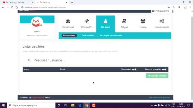 Opensupport Novidades 2020