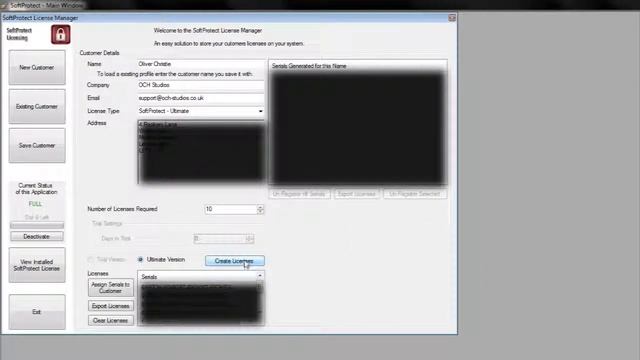 SoftProtect - License Manager смотреть онлайн