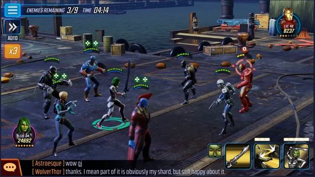Marvel Strike Force - Ultimus t5 Nick Fury Node Post Shield updates смотреть онлайн