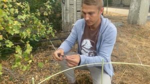 Красивые вечные стеклопластиковые подпорки для кустарников своими руками. Смороды точно хватит всем