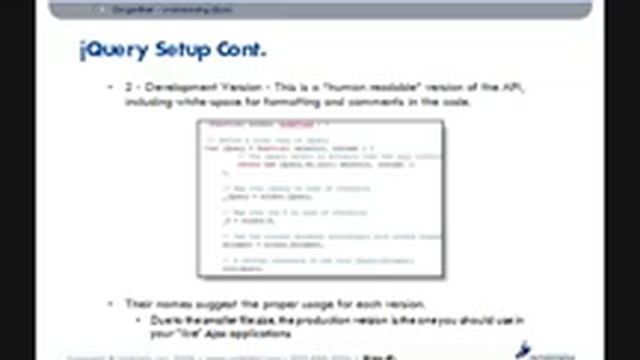 jQuery Training смотреть онлайн