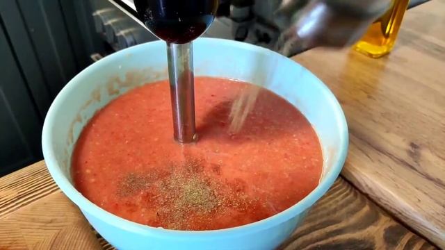 Холодный суп из Испании 