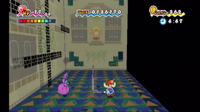 Super Paper Mario Longplay Part 2 [Flipside Pit Of 100 Trials]