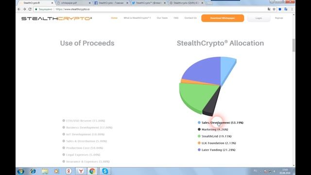 STEALTHCRYPTO - экосистема безопасности данных на основе блокчейн смотреть онлайн