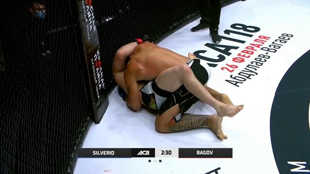 ACA 117: Элиас Сильверио vs. Али Багов | Elias Silverio vs. Ali Bagov смотреть онлайн