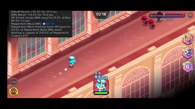 Peppermint Cookie Max Lvl Quick Review | Cookie Run Kingdom смотреть онлайн