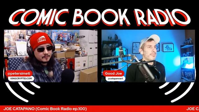 JOE CATAPANO | The Impact of Technology on the Creation of Art (Comic Book Radio ep.100) смотреть онлайн
