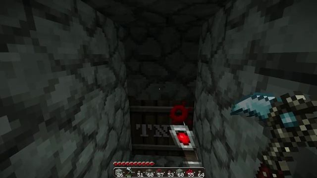 Minecraft - Ловушка с поршнями смотреть онлайн