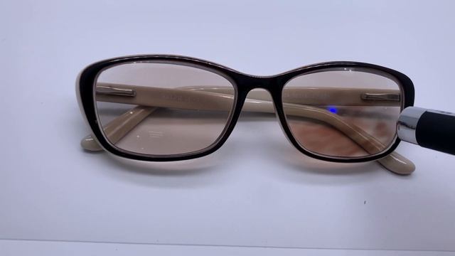 Готовые женские очки с диоптриями фотохромные стеклянные линзы