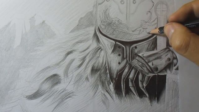 Drawing Dark Souls - How to Draw Dark Souls with Pencil Step by Step смотреть онлайн