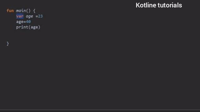 variables and datatypes in kotlin with example for beginners tutorial смотреть онлайн