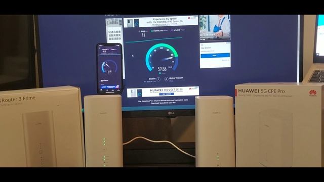 KL117 - Huawei B818 CPE Prime Versus Huawei CPE Pro H112 Speed Test