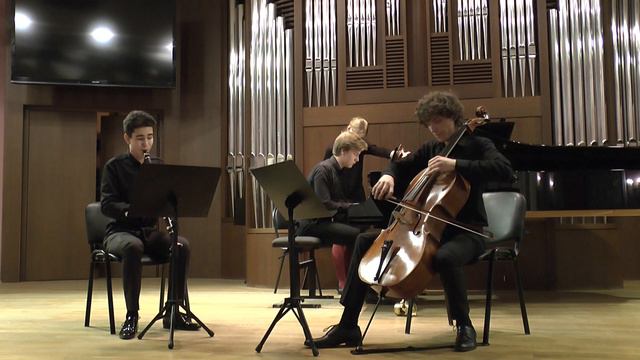 J. BRAHMS Trio for Clarinet, Violoncello and Piano Opus 114 смотреть онлайн