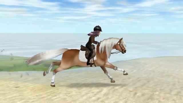 Buying the NEW Haflinger horse | Star Stable смотреть онлайн