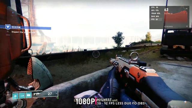 Destiny 2 - Intel Core I5 12500H - RTX 3050 - Acer Nitro 5 смотреть онлайн