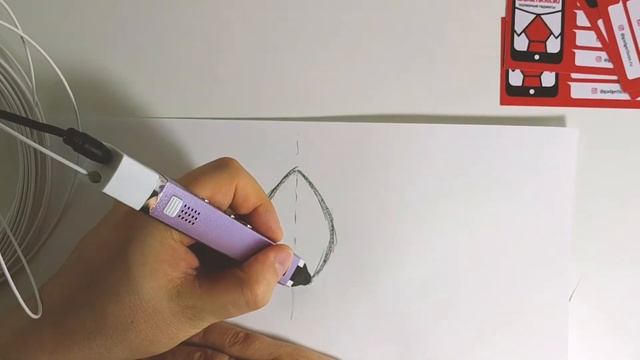 Рисуем 3D ручкой подставку для свечи в форме лотоса|DIY Lotos|gadgetboss.ru смотреть онлайн