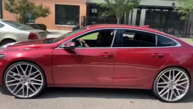 18 Malibu On 24s Beating