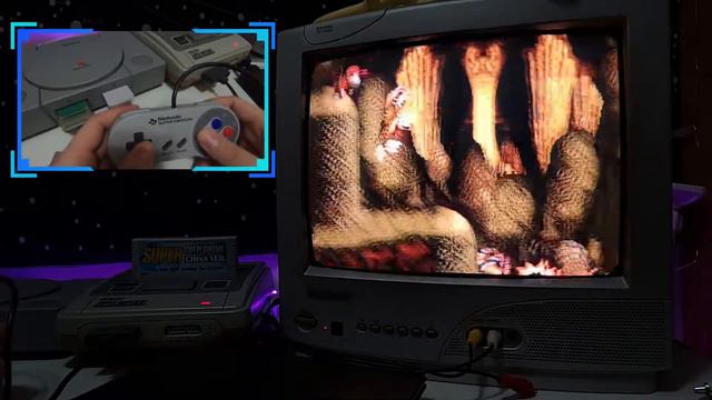 Donkey Kong Country on original SNES with a CRT TV смотреть онлайн