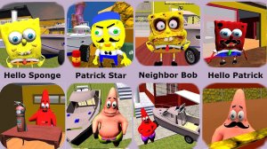 Hello Sponge Neighbor,Patrick Star,SpongeBob Neighbor,Hello Patrick Sponge