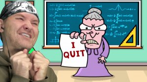 ПРАНКАНУЛ МАТЕМАТИЧКУ, А ОНА УВОЛИЛАСЬ! ► Bash The Teacher |1|