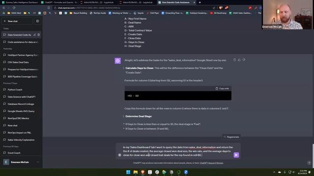 RevOps Toolkit: ChatGPT for Python, Excel/Google Sheets, SQL смотреть онлайн
