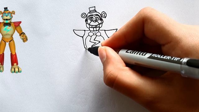 How To Draw Glamrock Freddy From FNAF - Five Nights At Freddy's Security Breach Step by Step смотреть онлайн