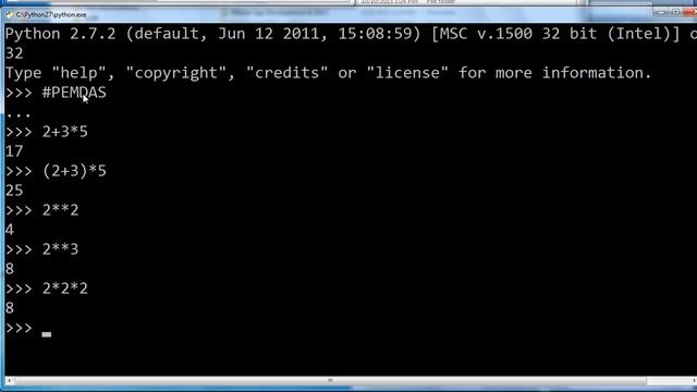Python 2.7 and Math - Part 1 смотреть онлайн
