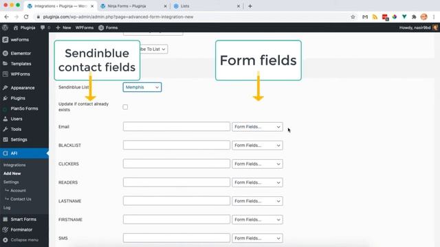 Connect Ninja Forms to Sendinblue | Step-by-Step Guide! смотреть онлайн