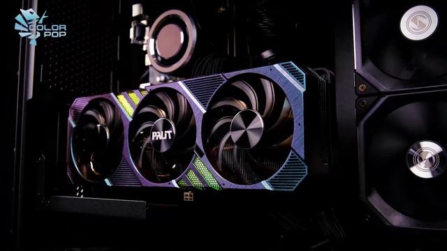 Palit GeForce RTX 3060 Ti ColorPOP | The First Ever Color-Shifting Graphics Card! смотреть онлайн
