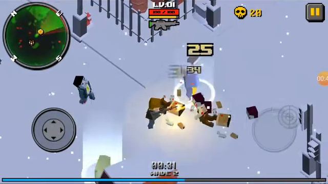 Хорошая игра Pixel Zombie смотреть онлайн