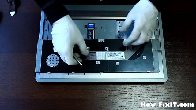 How To Replace Keyboard On HP ProBook 4740s Laptop